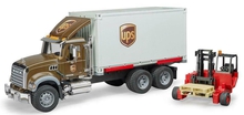 Bruder: Φορτηγό Mack UPS με κλαρκ (#02828)