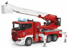 Bruder: Πυροσβεστική Scania με καλάθι (#03590)