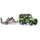 Bruder: Τετρακίνητο Land Rover station wagon με τρέϊλερ μηχανή Ducati - #2598