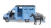 Bruder: Φορτηγάκι Mercedes Benz sprinter camper μεταφοράς ζώων με άλογο (#02674)